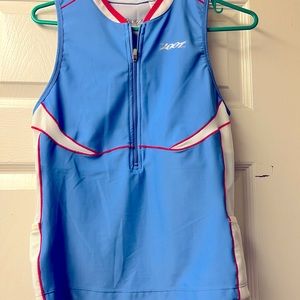 ZOOT NWT Triathlon 1/2 Zip Running Jersey women’s Large